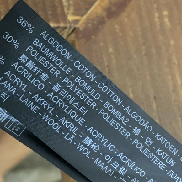 Zara Knit Collection Wool Blend Mock Neck Pullover Sweater - Picture 8 of 8